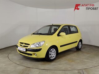 2005 Hyundai Getz I Рестайлинг, жёлтый, 420000 рублей, вид 1