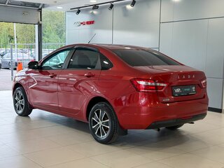 2017 Lada (ВАЗ) Vesta I, красный, 717000 рублей, вид 4