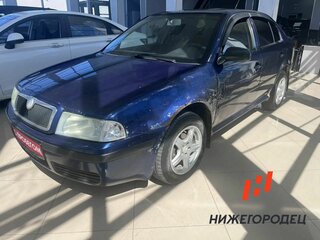 2008 Skoda Octavia I (A4) Рестайлинг, синий, 245000 рублей, вид 1