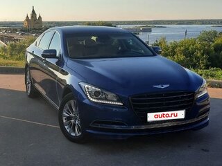 2015 Hyundai Genesis II, синий, 2100000 рублей, вид 1