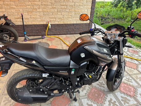 2024 Motoland Bandit 300, чёрный, 155000 рублей, вид 1