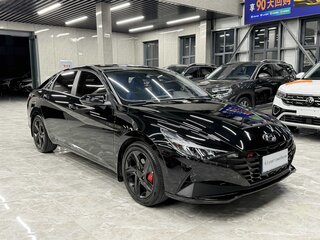 2022 Hyundai Elantra VII (CN7), чёрный, 1912000 рублей, вид 1
