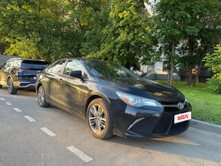 2016 Toyota Camry US Market VII (XV50) Рестайлинг, чёрный, 1650000 рублей, вид 4