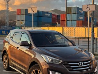 2014 Hyundai Santa Fe III, коричневый, 2200000 рублей, вид 4