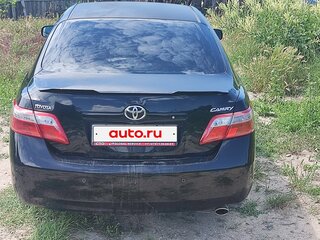 2007 Toyota Camry VI (XV40), чёрный, 990000 рублей, вид 2