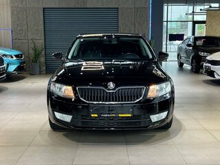 2015 Skoda Octavia III (A7), чёрный, 1280000 рублей, вид 2
