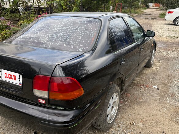 1998 Honda Civic VI, чёрный - вид 4