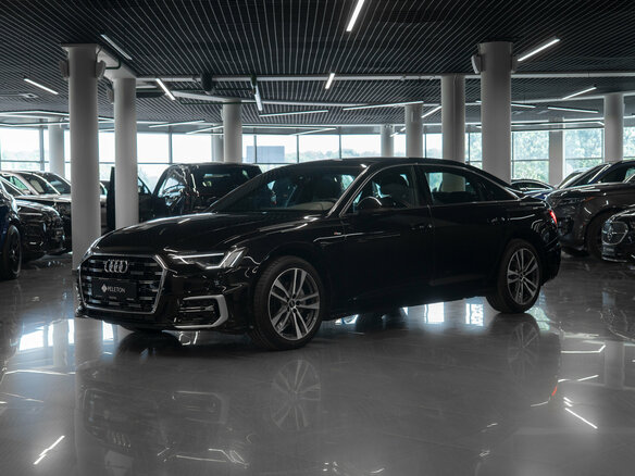 2025 Audi A6 40 TFSI Long V (C8) Рестайлинг, чёрный