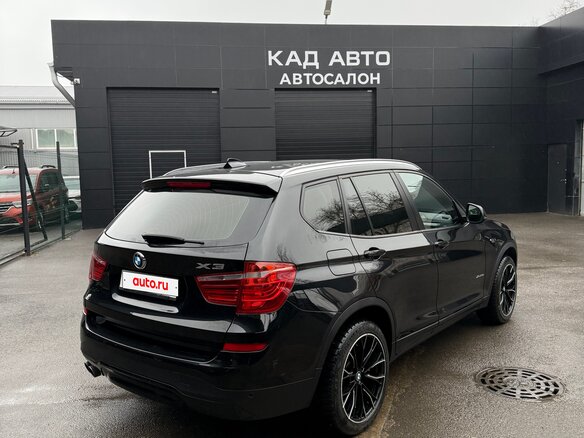 2014 BMW X3 28i xDrive II (F25) Рестайлинг, чёрный, 2000000 рублей - вид 4
