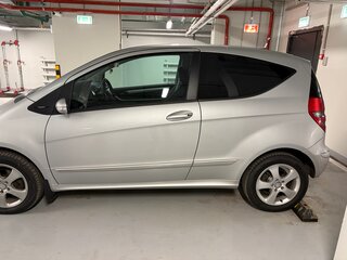 2008 Mercedes-Benz A-Класс 170 II (W169) Рестайлинг, чёрный, 800000 рублей, вид 5