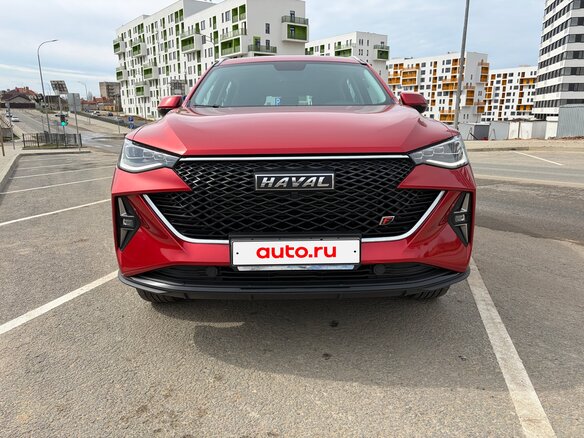 2022 Haval F7 I Рестайлинг, красный, 1699000 рублей - вид 3
