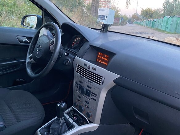 2008 Opel Astra H Рестайлинг, серебристый - вид 10