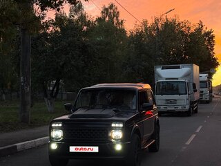 2001 Lada (ВАЗ) 2121 (4x4) Фора I Рестайлинг, фиолетовый, 400000 рублей, вид 2