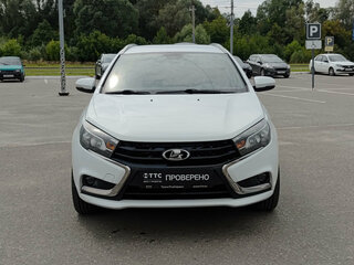 2018 Lada (ВАЗ) Vesta SW I, белый, 619000 рублей, вид 2