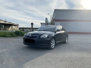 2008 Toyota Avensis II Рестайлинг, чёрный, 900000 рублей, вид 1