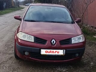 2007 Renault Megane II Рестайлинг, красный, 390000 рублей, вид 2