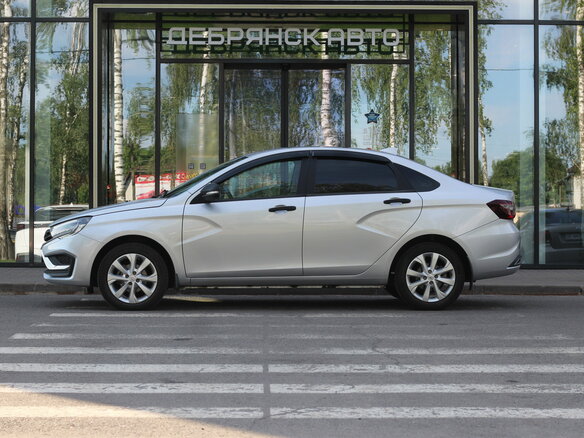 2023 Lada (ВАЗ) Vesta I Рестайлинг (NG), серый - вид 1