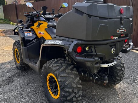 2014 BRP Can-Am Outlander 800, жёлтый, 1290000 рублей, вид 5
