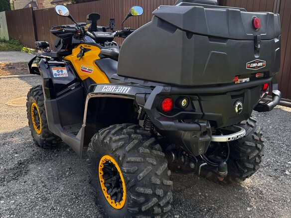 2014 BRP Can-Am Outlander 800, жёлтый, 1290000 рублей - вид 4