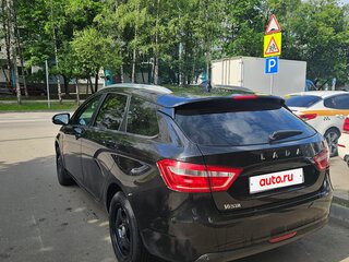2018 Lada (ВАЗ) Vesta SW I, чёрный, 890000 рублей, вид 4