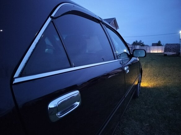 2002 Toyota Crown XI (S170), синий, 1150000 рублей - вид 14