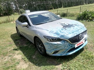 2017 Mazda 6 III (GJ) Рестайлинг, серый, 2070000 рублей, вид 4