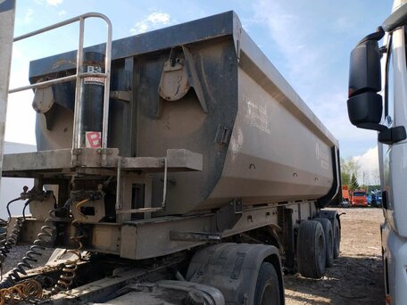 2022 Grunwald Полуприцеп самосвальный, серый, 1796400 рублей, вид 1