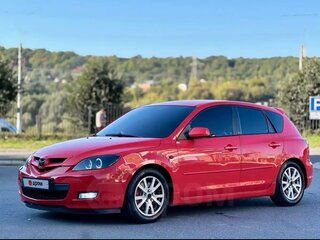 2007 Mazda 3 I (BK) Рестайлинг, красный, 600000 рублей, вид 3