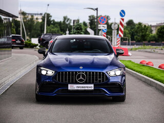 2020 Mercedes-Benz AMG GT 4-Door Coupe 43 I, синий, 7479000 рублей, вид 4