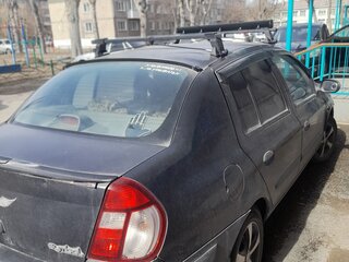 2005 Renault Symbol I Рестайлинг, серый, 190000 рублей, вид 4
