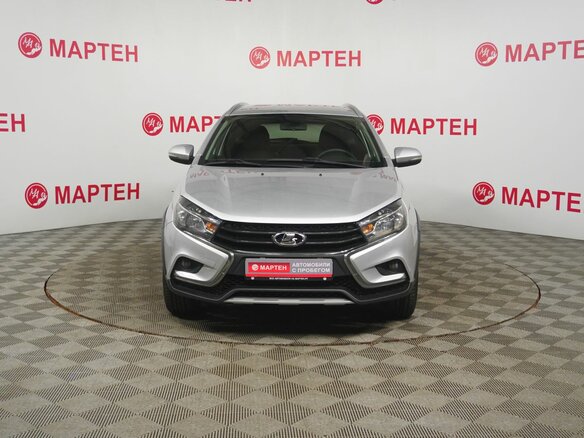 2019 Lada (ВАЗ) Vesta SW Cross I, серебристый - вид 1