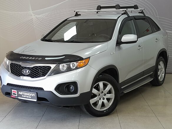 2010 Kia Sorento II, серебристый, 849000 рублей
