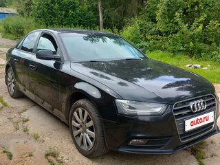 2013 Audi A4 IV (B8) Рестайлинг, чёрный, 1550000 рублей, вид 2