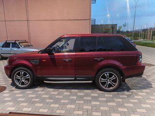 2007 Land Rover Range Rover Sport Supercharged I, красный, 850000 рублей, вид 3
