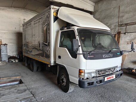 1999 Isuzu Elf (N-series), белый, 1200000 рублей, вид 1