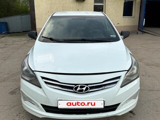 2016 Hyundai Solaris I Рестайлинг, белый, 500000 рублей, вид 2