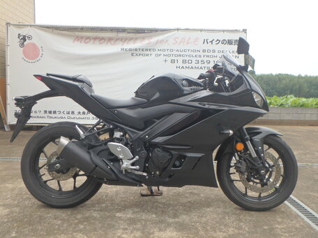 2021 Yamaha YZF-R3, чёрный, 560000 рублей, вид 5