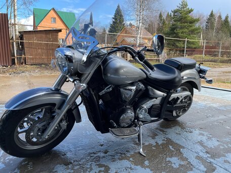 2007 Yamaha XVS1300, серый, 890000 рублей, вид 4