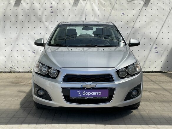 2012 Chevrolet Aveo II, серебристый, 765000 рублей - вид 2