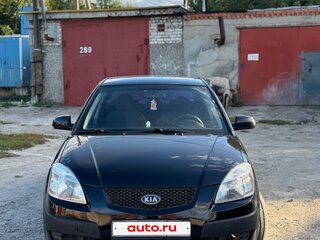 2009 Kia Rio II, чёрный, 299000 рублей, вид 2