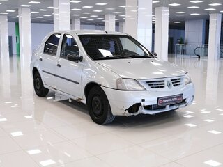 2008 Renault Logan I, серебристый, 93000 рублей, вид 3