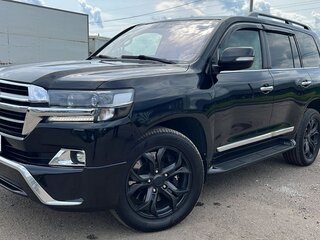 2015 Toyota Land Cruiser 200 Series Рестайлинг 2, чёрный, 5500000 рублей, вид 3