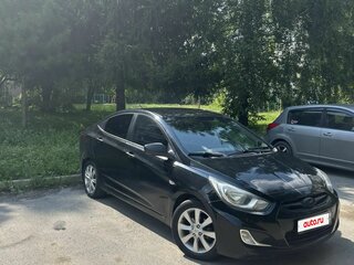 2014 Hyundai Solaris I, чёрный, 1060000 рублей, вид 1