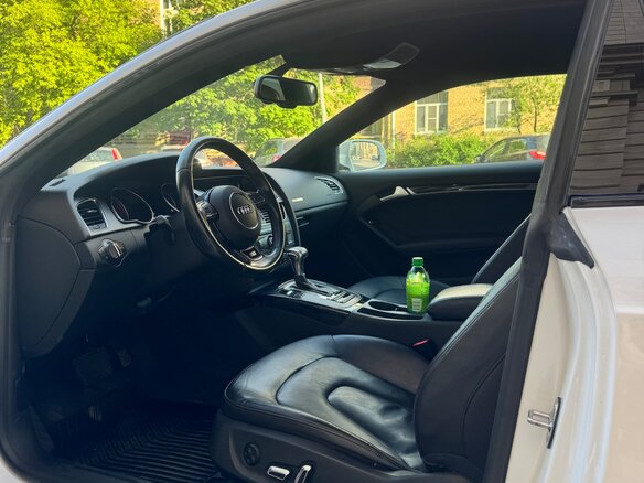 2014 Audi A5 I (8T) Рестайлинг, белый, 1450000 рублей - вид 5