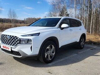 2021 Hyundai Santa Fe IV Рестайлинг, белый, 2690000 рублей, вид 1