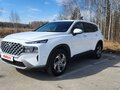 2021 Hyundai Santa Fe IV Рестайлинг, белый