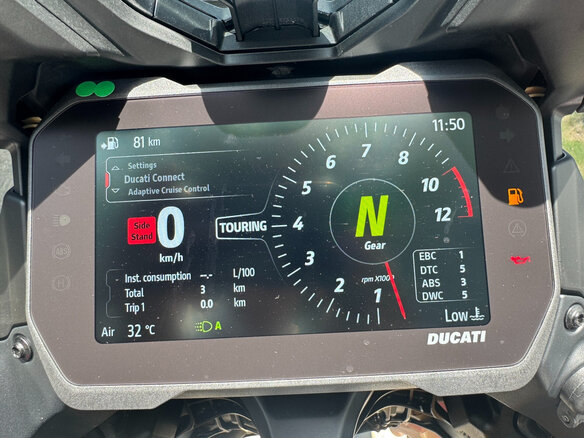 2025 Ducati Multistrada V4, красный, 2550000 рублей - вид 2