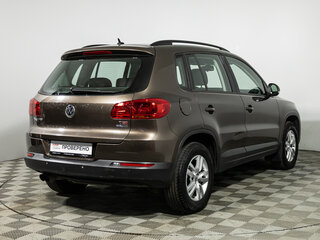 2014 Volkswagen Tiguan I Рестайлинг, коричневый, 1049585 рублей, вид 5