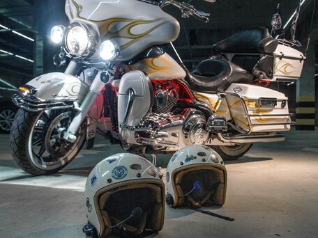 2008 Harley-Davidson Electra Glide, белый, 990000 рублей, вид 1