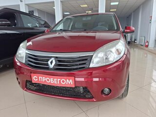 2012 Renault Sandero I, красный, 467000 рублей, вид 4
